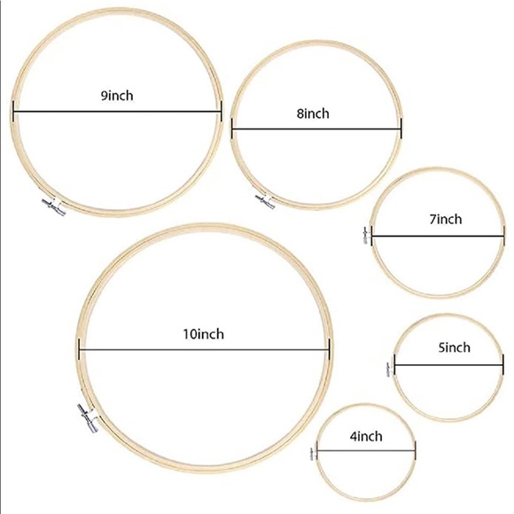 Embroidery/Cross Stitch Hoops - Picture 2 of 4